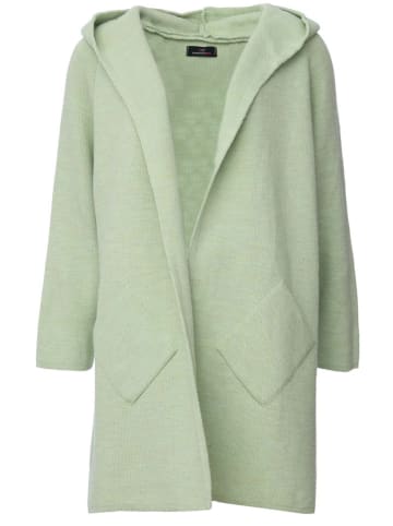 Zwillingsherz Cardigan in Limette