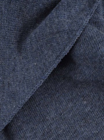 Zwillingsherz Driehoekige sjaal donkerblauw - (L)200 x (B)100 cm