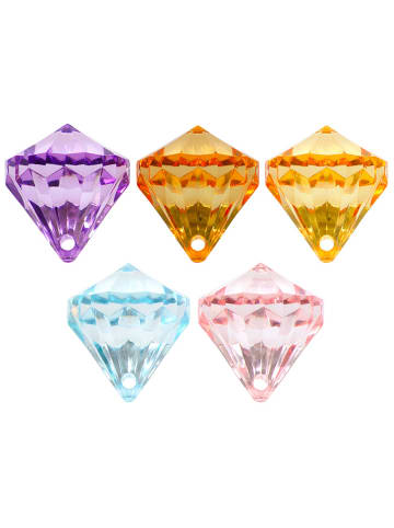 SUNNYSUE Ozdobne diamenty (25 szt.) w różnych kolorach