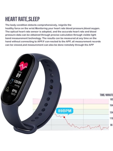 SmartCase Smartwatch in Dunkelblau