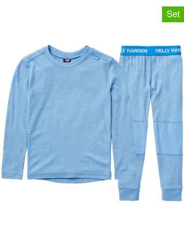 Helly Hansen 2tlg. Woll-Funktionswäscheset "Merino" in Blau