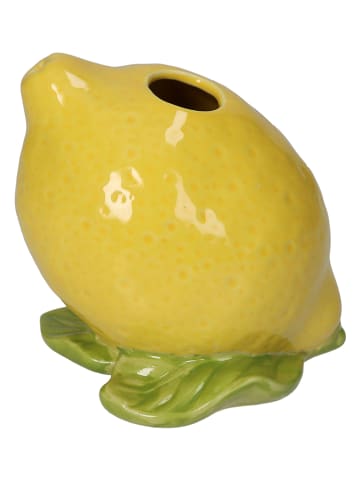 Kersten Vase "Lemon" in Gelb - (H)10 x Ø 11 cm