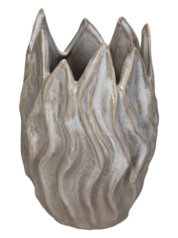 Kersten Vase "Fine" in Grau - (H)21 x Ø 14 cm