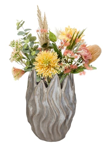 Kersten Vase "Fine" in Grau - (H)21 x Ø 14 cm