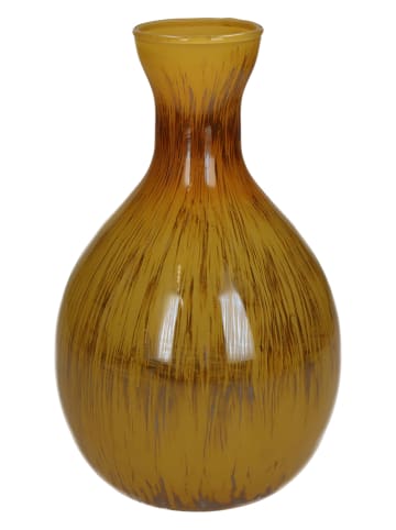 Kersten Vase in Ocker - (H)25 x Ø 16 cm