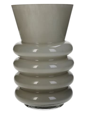 Kersten Vase in Grau - (H)21 x Ø 13 cm