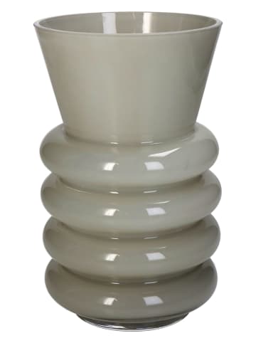 Kersten Vase in Grau - (H)21 x Ø 13 cm