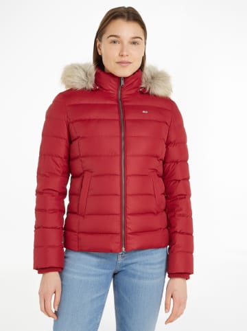 Tommy Hilfiger Daunenjacke in Bordeaux