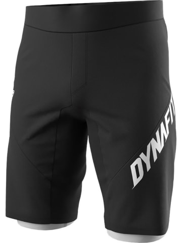 DYNAFIT Szorty funkcyjne 2w1 "RIDE LIGHT" w kolorze czarno-białym