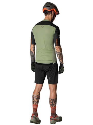 DYNAFIT 2in1-Funktionsshorts "RIDE LIGHT" in Schwarz/ Weiß