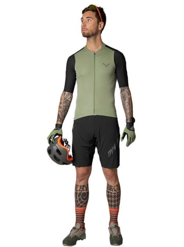 DYNAFIT 2in1-Funktionsshorts "RIDE LIGHT" in Schwarz/ Weiß