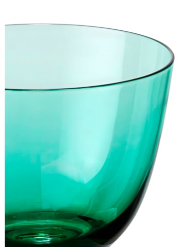 Holme Gaard Glas "Flow" turquoise - 350 ml