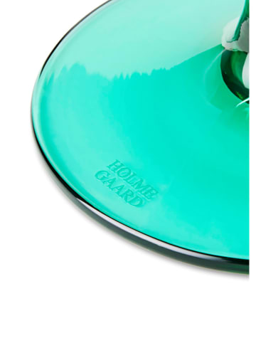 Holme Gaard Glas "Flow" in Türkis - 350 ml