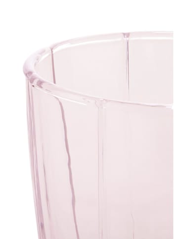 Holme Gaard 2-delige set: glazen lichtroze - 320 ml