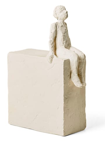 Kähler Dekofigur "Jungfrau" in Weiß - (B)7 x (H)21 x (T)14,5 cm