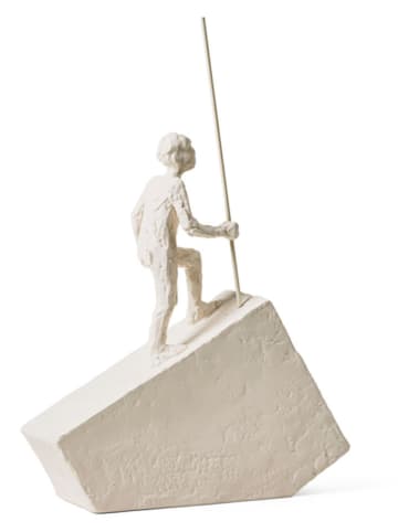 Kähler Decoratief figuur "Steinbock" wit - (B)6,5 x (H)25 x (D)19 cm