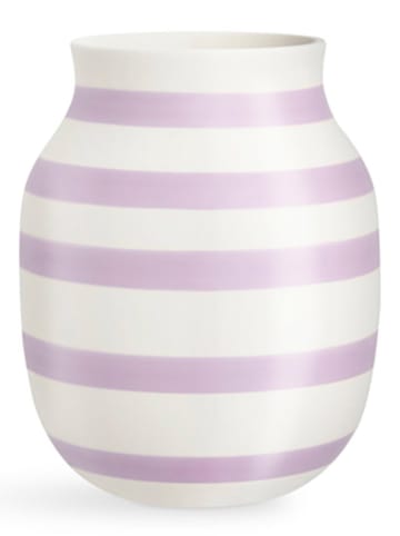 Kähler Wazon "Omaggio" w kolorze biało-fioletowym - wys. 20 cm