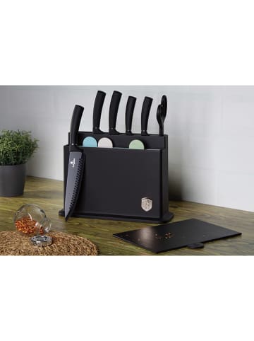 Berlinger Haus 11-delige keukenmessenset "Black Silver Collection" zwart