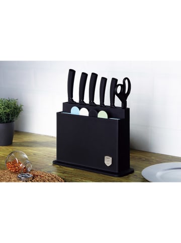 Berlinger Haus 11-delige keukenmessenset "Black Silver Collection" zwart