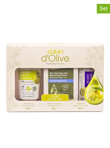 Ottoman 3-delige lichaamsverzorgingsset "d´Olive"