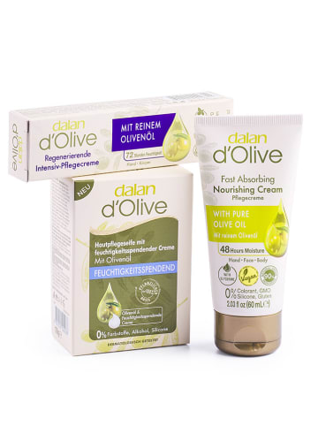 Ottoman 3-delige lichaamsverzorgingsset "d´Olive"