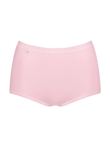 Sloggi Pełne figi high waist (3 pary) w kolorze żółtym, różowym i błękitnym