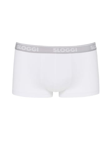 Sloggi 2er-Set: Boxershorts in Weiß