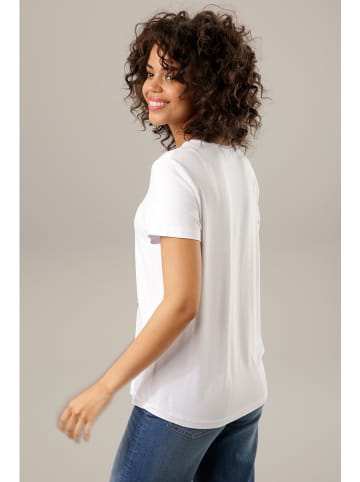 Aniston Shirt in Weiß