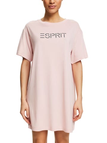 ESPRIT Koszulka nocna w kolorze jasnoróżowym
