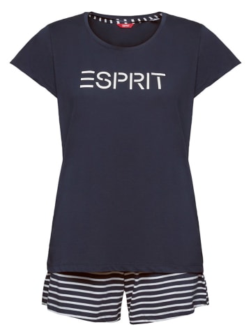 ESPRIT Pyjama in Dunkelblau