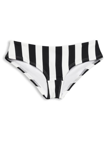 ESPRIT Figi bikini w kolorze czarno-białym