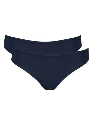 ESPRIT 2-delige set: slips donkerblauw