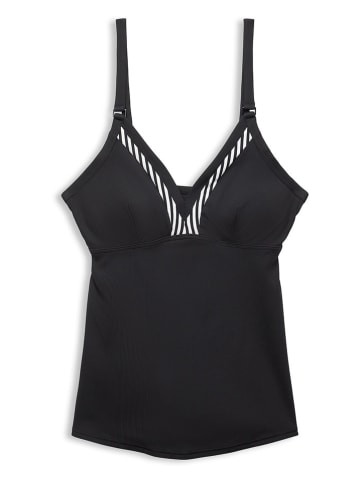 ESPRIT Tankini-Oberteil in Schwarz