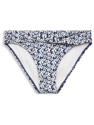 ESPRIT Bikinislip donkerblauw/wit