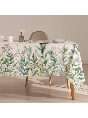 Mint Rugs Tischdecke "Floral and Tropical Paloma" in Beige/ Grün