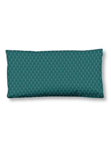 Hip Satin-Kissenbezug "Kari" in Grün