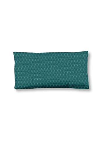 Hip Satynowa poszewka "Kari" w kolorze zielonym na poduszkę