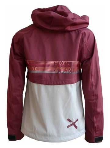 Zimtstern Funktionsjacke "Evolz" in Rot/ Weiß