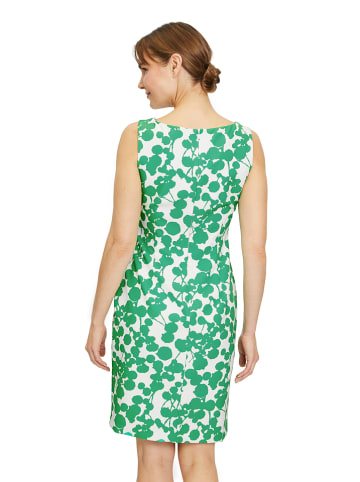 Vera Mont Sukienka w kolorze zielono-białym