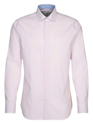 Seidensticker Koszula - Slim fit - w kolorze fioletowo-niebiesko-jasnoróżowym