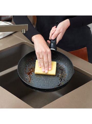 Brandt 2-delige set: wokpan met deksel zwart