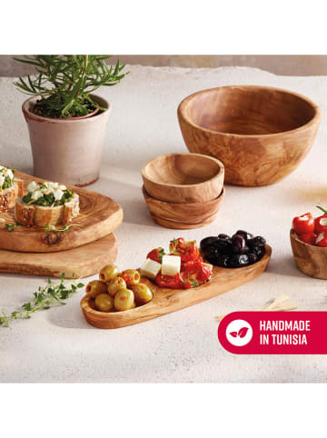 Brandt Tapasschale in Hellbraun - (B)25,5 x (H)2 x (T)8,5 cm