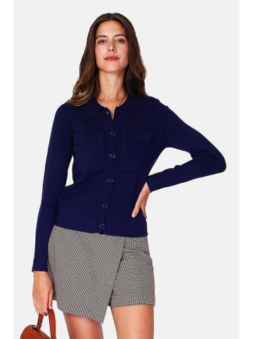 William de Faye Cardigan in Dunkelblau