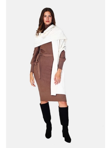 William de Faye Schal in Creme - (L)220 x (B)50 cm