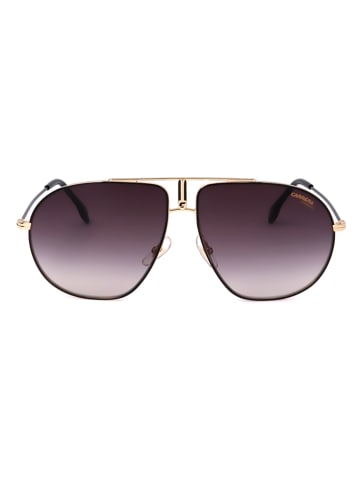 Carrera Damskie okulary przeciwsłoneczne w kolorze złoto-fioletowo-czarnym