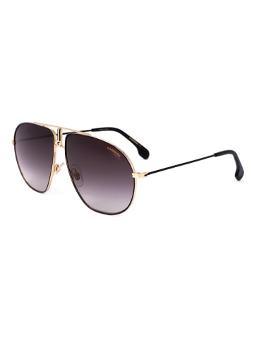 Carrera Damen-Sonnenbrille in Gold-Schwarz/ Lila