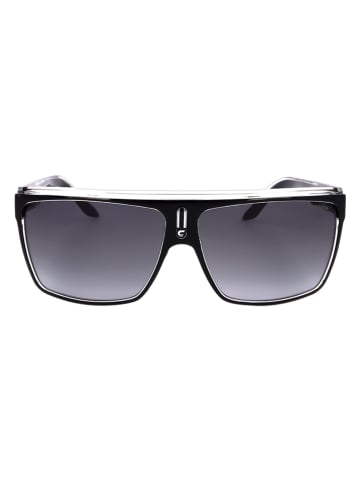 Carrera Męskie okulary przeciwsłoneczne w kolorze czarno-granatowym