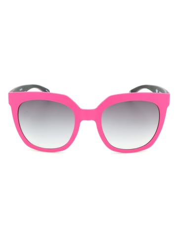 adidas Damskie okulary przeciwsłoneczne w kolorze jasnoróżowo-szarym