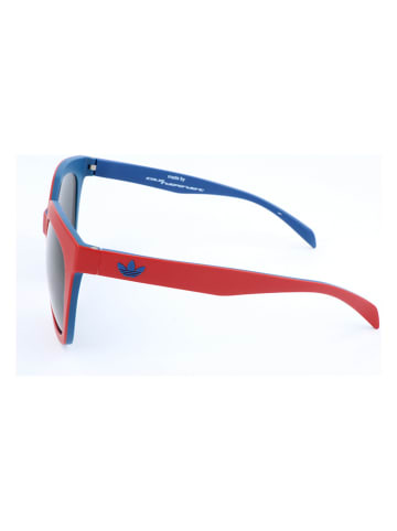 adidas Damen-Sonnenbrille in Rot-Blau/ Grau