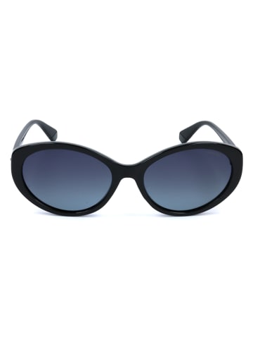 Polaroid Dameszonnebril zwart/donkerblauw